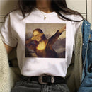the MONA LISA - Women Mona Lisa Print T-Shirt