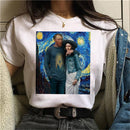 the MONA LISA - Women Mona Lisa Print T-Shirt