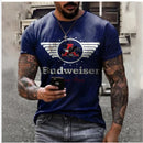 the 66 HITCH HIKER - Letters Print Men T-Shirt