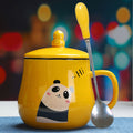 the CUTESY CUP - 360ml Cute Cartoon Cat Coffee Mug