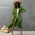 the BOHEMIAN WRAP - Bohemian Bikini Cover Ups Retro Sexy Dress