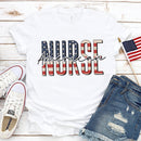 the AMERICAN - Made in America Casual Women Clothing Print T-Shirt