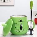 the CUTESY CUP - 360ml Cute Cartoon Cat Coffee Mug