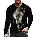 the HORSEMAN - Spring and Autumn Oversized T-Shirt for Men