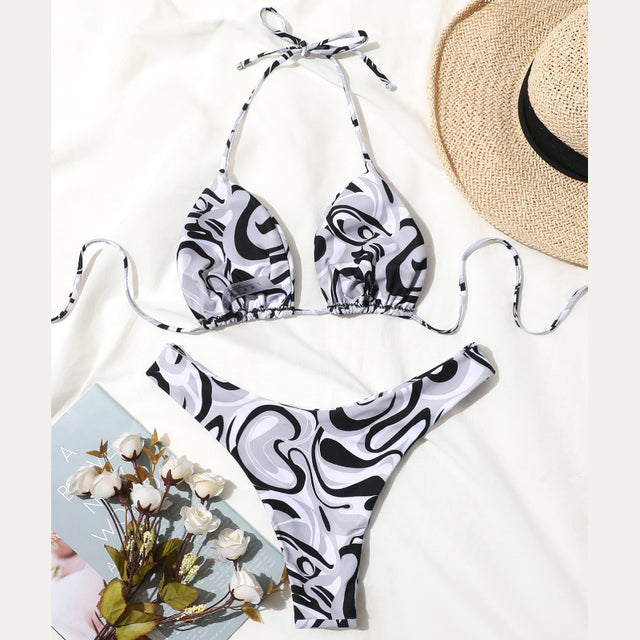 the BLOSSOM - Women Swimsuit Floral Print Swimwear