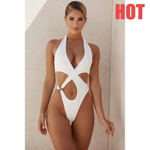 the AVANT-GARDE - Women One Piece Swimsuit