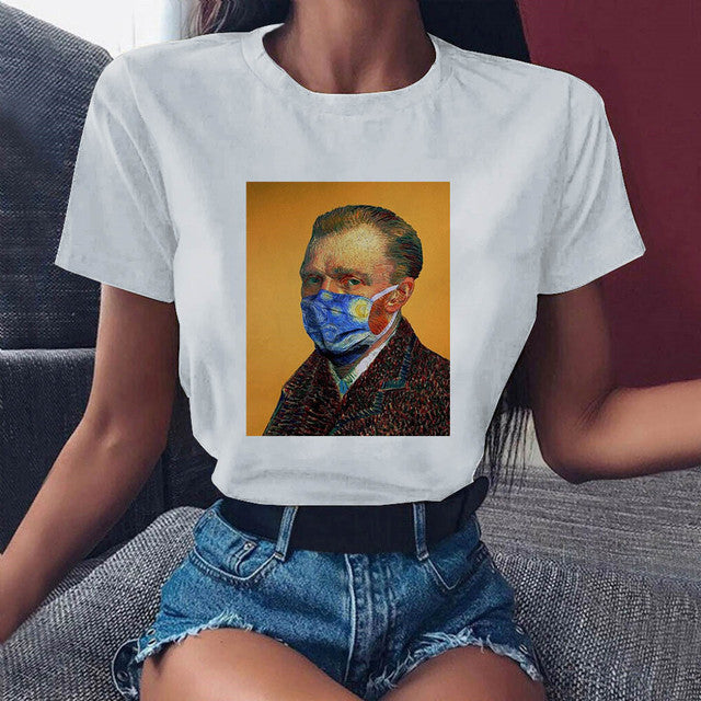 the VAN GOGH - Women Vintage T-Shirt