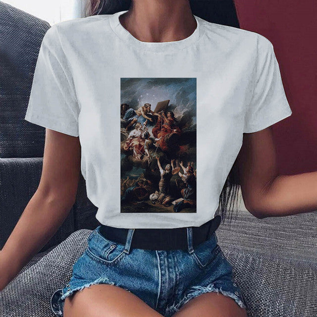 the VAN GOGH - Women Vintage T-Shirt