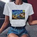 the VAN GOGH - Women Vintage T-Shirt