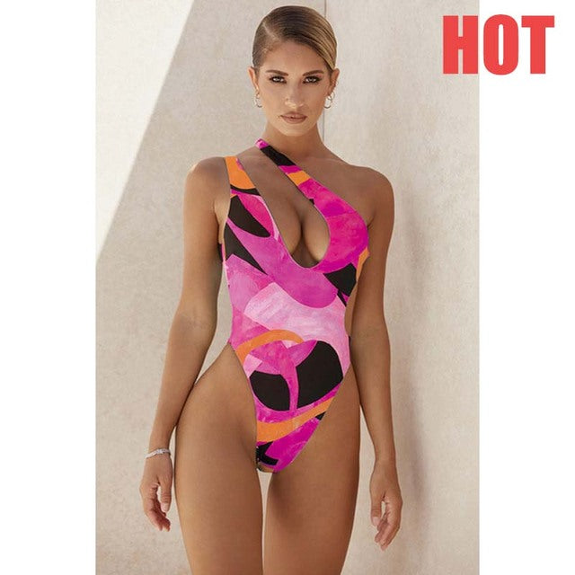 the AVANT-GARDE - Women One Piece Swimsuit