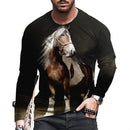 the HORSEMAN - Spring and Autumn Oversized T-Shirt for Men