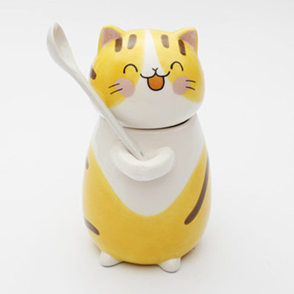 the CERAMIC CAT - 12 Styles Cute Cat Ceramic Mug