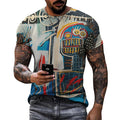 the ABSTRACT - New Fashion 3D Print T-Shirt for Men