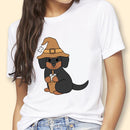 the DAWG - Women Cute Dachshund Printed T-Shirt