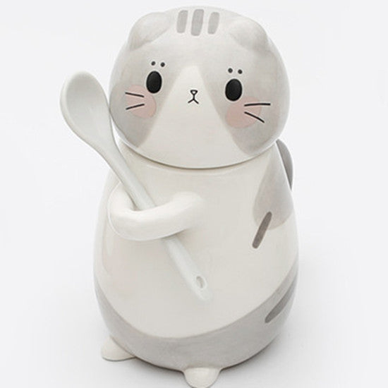 the CERAMIC CAT - 12 Styles Cute Cat Ceramic Mug