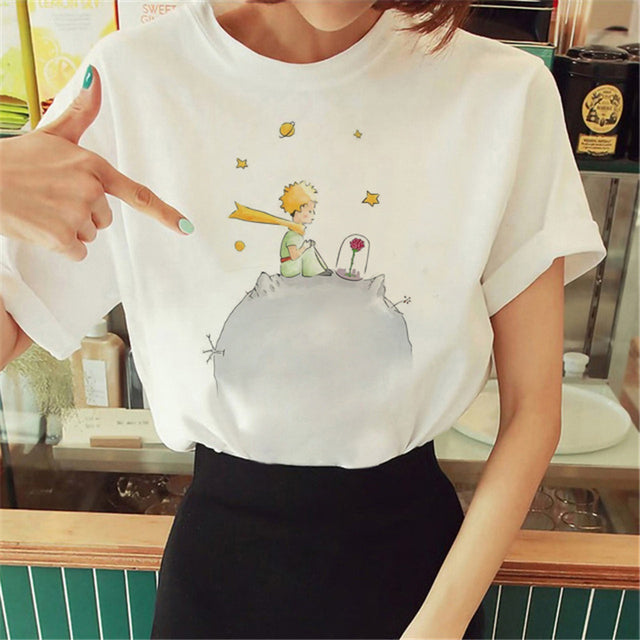 the LITTLE PRINCE - Print Graphic Women T-Shirt