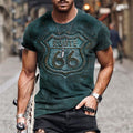 the HIGHWAYMAN - Summer New Street Retro T-Shirt for Men