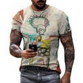 the ABSTRACT - New Fashion 3D Print T-Shirt for Men