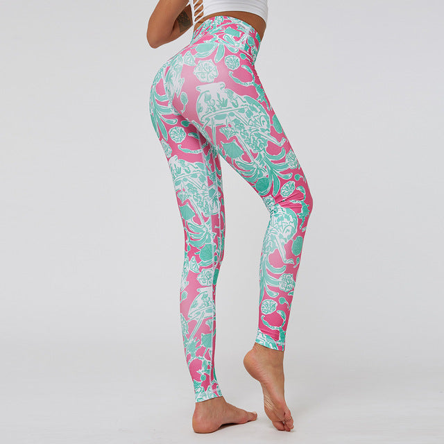 the GRAPHIX - High Rise Sexy Yoga Pants