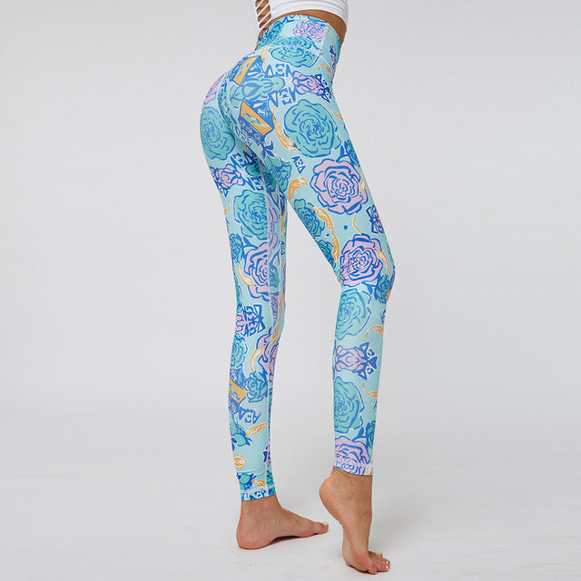 the GRAPHIX - High Rise Sexy Yoga Pants