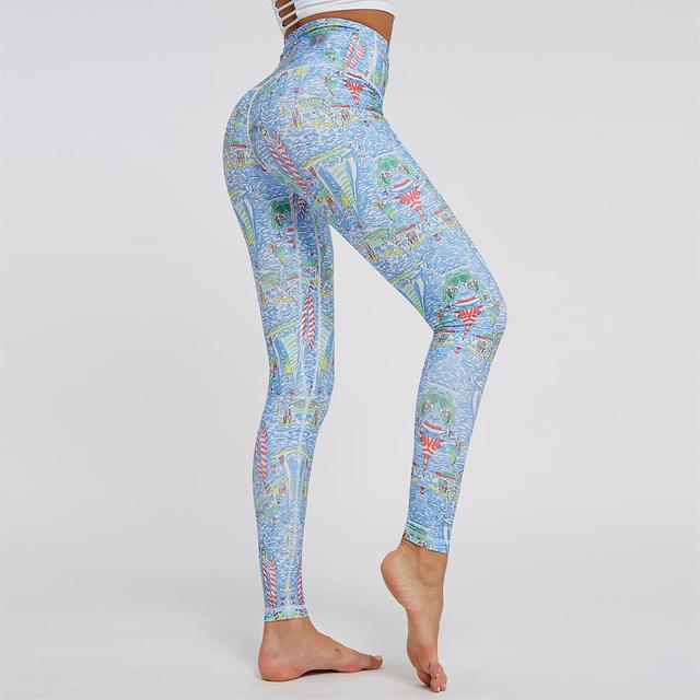 the GRAPHIX - High Rise Sexy Yoga Pants