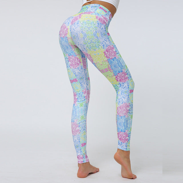 the GRAPHIX - High Rise Sexy Yoga Pants