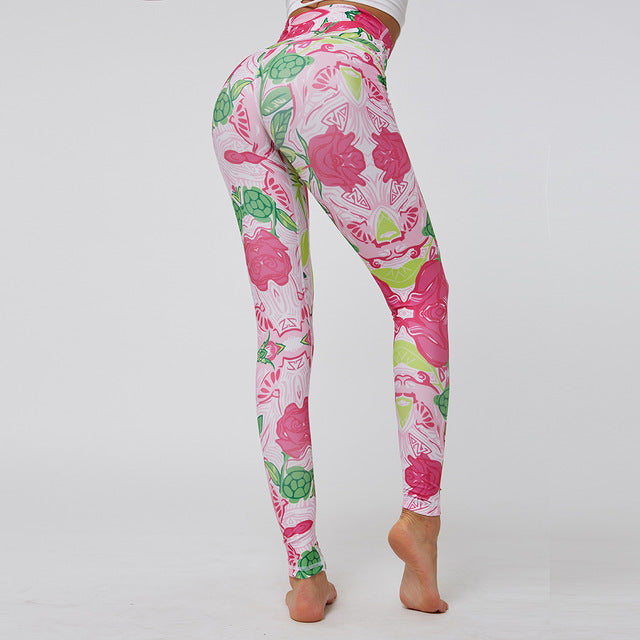 the GRAPHIX - High Rise Sexy Yoga Pants