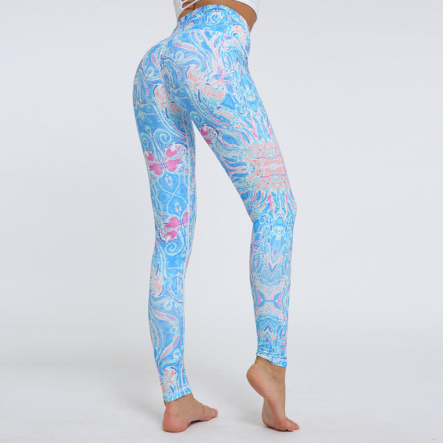 the GRAPHIX - High Rise Sexy Yoga Pants