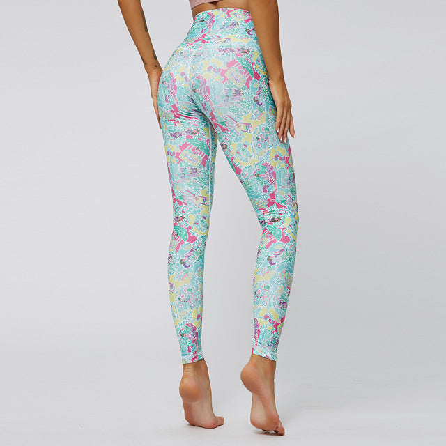 the GRAPHIX - High Rise Sexy Yoga Pants