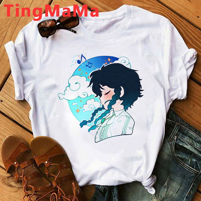 the GENSHIN - Impact Short Sleeve Women T-Shirt