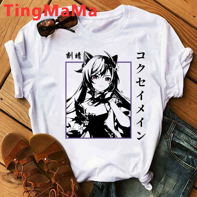 the GENSHIN - Impact Short Sleeve Women T-Shirt