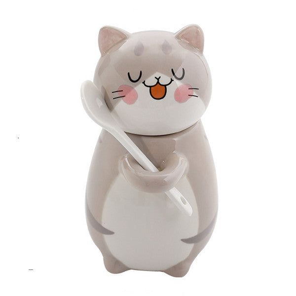 the CERAMIC CAT - 12 Styles Cute Cat Ceramic Mug