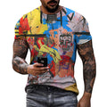 the ABSTRACT - New Fashion 3D Print T-Shirt for Men