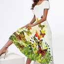 the JACQUELINE Dress - Women Spring Summer Long Dress