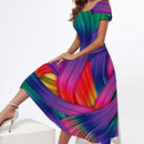 the JACQUELINE Dress - Women Spring Summer Long Dress