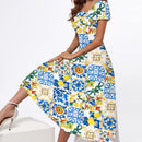 the JACQUELINE Dress - Women Spring Summer Long Dress
