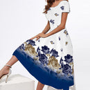 the JACQUELINE Dress - Women Spring Summer Long Dress