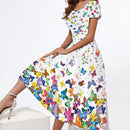 the JACQUELINE Dress - Women Spring Summer Long Dress