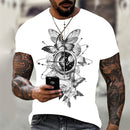the ATLAS - Summer 3D Print Oversized T-Shirts for Men