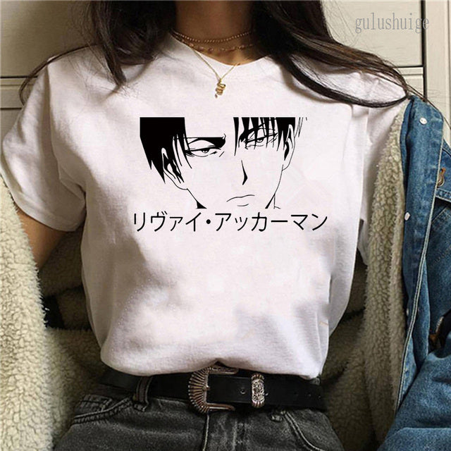 the ANIME II - Women Funny Cartoon T-Shirt