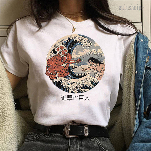 the ANIME II - Women Funny Cartoon T-Shirt