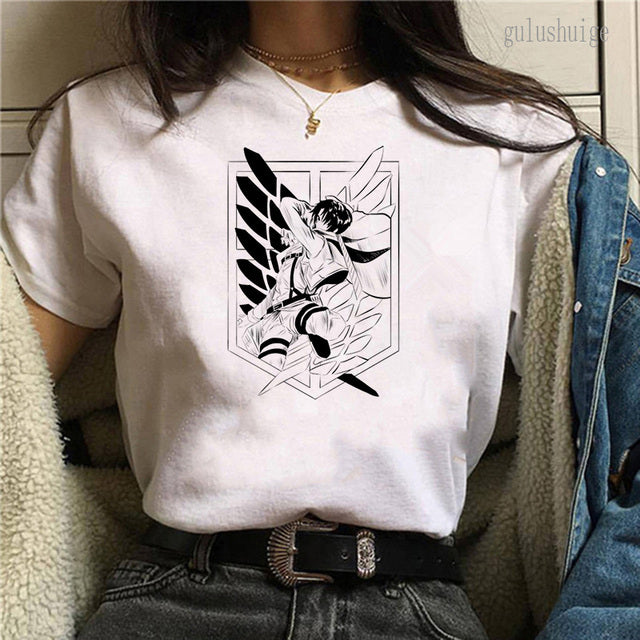 the ANIME - Women’s Funny Cartoon T-Shirt