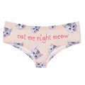 the NAUGHTY GIRL - Spoof Handprint Letter Printed Women Panties