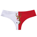 the NAUGHTY LIST - Christmas Print Women Panties