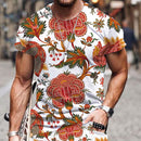 the TRIBAL TAPESTRY - Men Summer Tribal Pattern Casual 3D T-Shirt