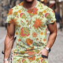 the TRIBAL TAPESTRY - Men Summer Tribal Pattern Casual 3D T-Shirt