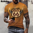 the ROADSTER - Men Fashion 66 American Road T-Shirt