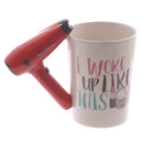 the STYLIST - 3D Hair Dryer Coffee Mug Ladies