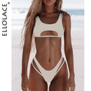the EPITOME - Sexy Bikini Hollow Out Swimsuit