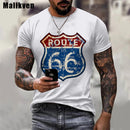 the ROADSTER - Men Fashion 66 American Road T-Shirt